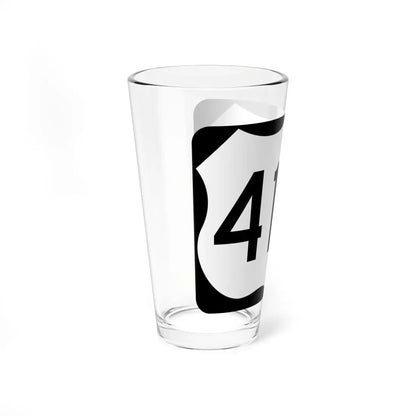 US 412B (Arkansas) (Road Sign) Pint Glass 16oz - Go Mug Yourself
