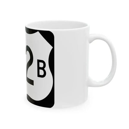US 412B (Arkansas) (Road Sign) White Coffee Mug - Go Mug Yourself