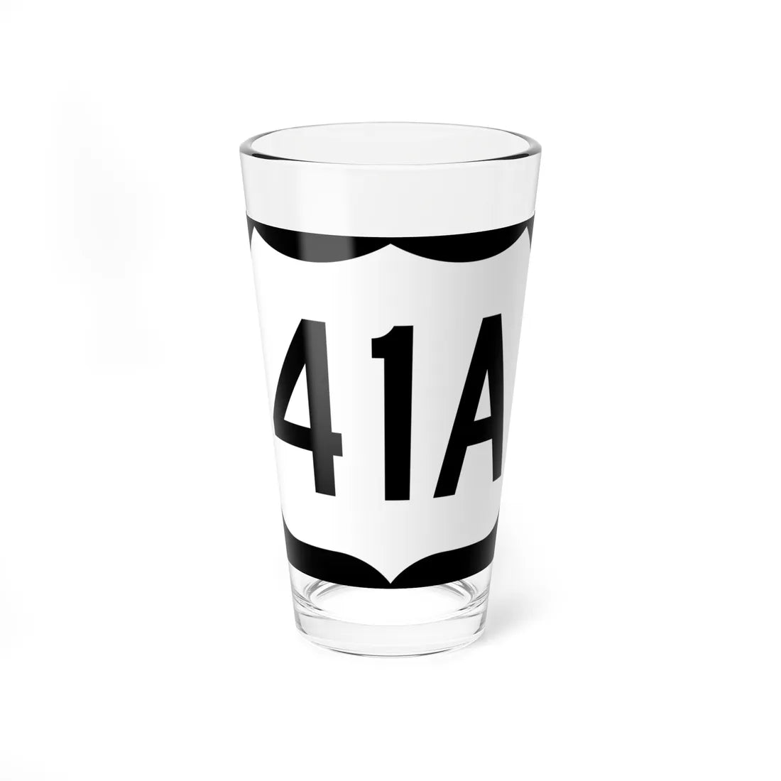 US 41A (Tennessee) (Road Sign) Pint Glass 16oz - Go Mug Yourself