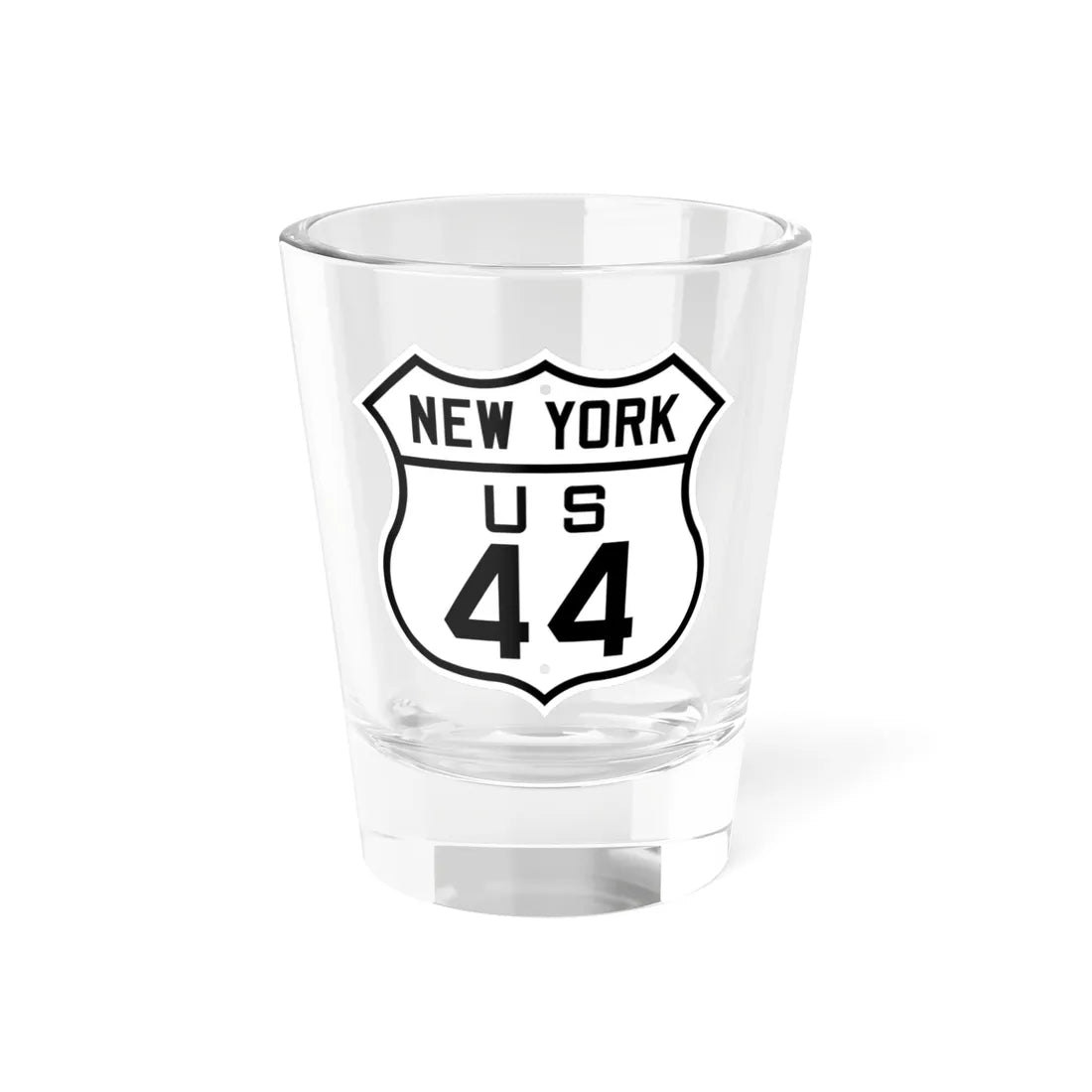 US 44 New York 1926 (New York) (Road Sign) Shot Glass 1.5oz 1.5oz - Go Mug Yourself