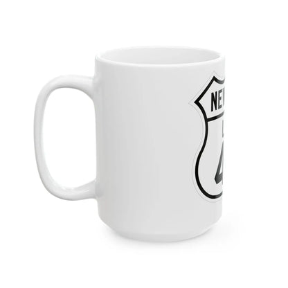 US 44 New York 1926 (New York) (Road Sign) White Coffee Mug - Go Mug Yourself