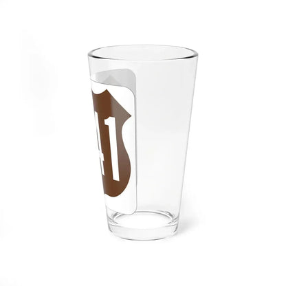 US 441 FL (Florida) (Road Sign) Pint Glss 16oz - Go Mug Yourself