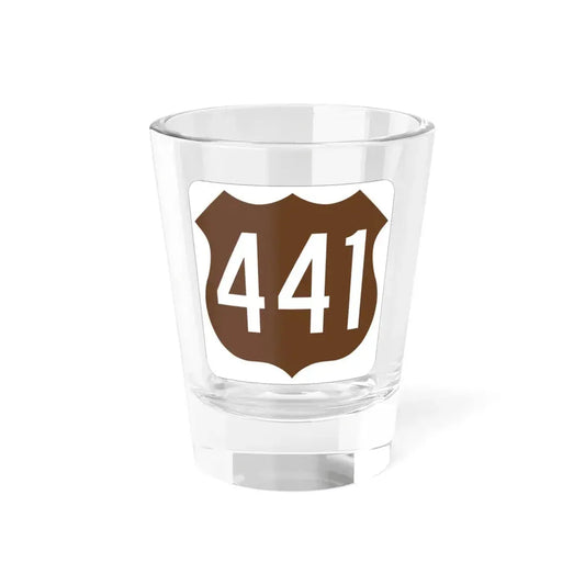 US 441 FL (Florida) (Road Sign) Shot Glass 1.5oz 1.5oz - Go Mug Yourself