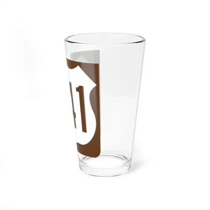 US 441 FL reversed (Florida) (Road Sign) Pint Glss 16oz - Go Mug Yourself
