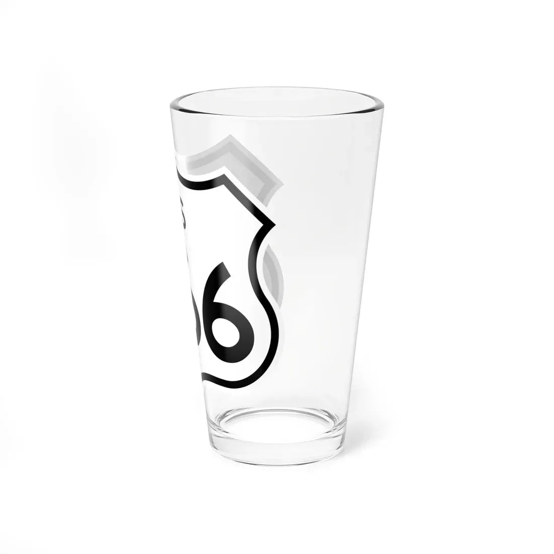 US 466 1961 cutout (California) (Road Sign) Pint Glass 16oz - Go Mug Yourself