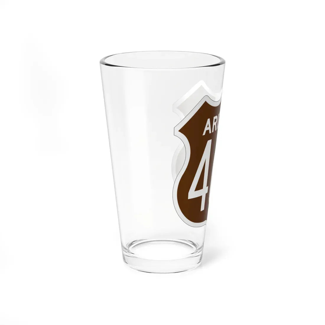 US 466 Arizona 1956 East (Arizona) (Road Sign) Pint Glass 16oz - Go Mug Yourself