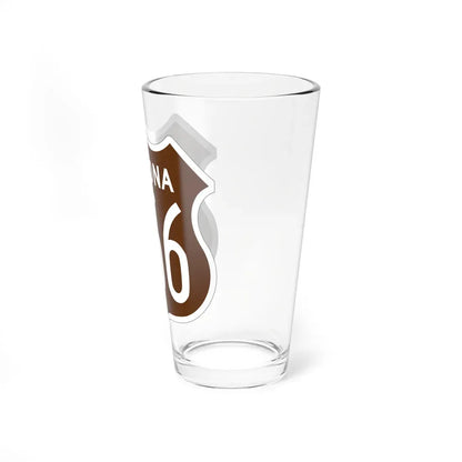 US 466 Arizona 1956 East (Arizona) (Road Sign) Pint Glass 16oz - Go Mug Yourself