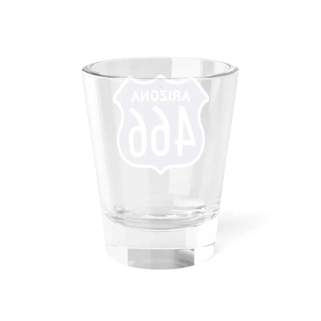 US 466 Arizona 1956 West (Arizona) (Road Sign) Shot Glass 1.5oz - Go Mug Yourself