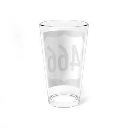 US 466 AZ 1960 east (Arizona) (Road Sign) Pint Glass 16oz - Go Mug Yourself