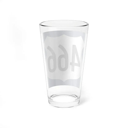 US 466 AZ 1960 west (Arizona) (Road Sign) Pint Glass 16oz - Go Mug Yourself