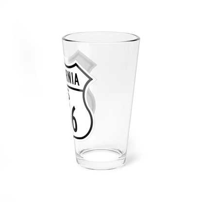 US 466 California 1948 (California) (Road Sign) Pint Glss 16oz - Go Mug Yourself