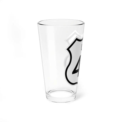 US 48 1961 cutout (California) (Road Sign) Pint Glass 16oz - Go Mug Yourself
