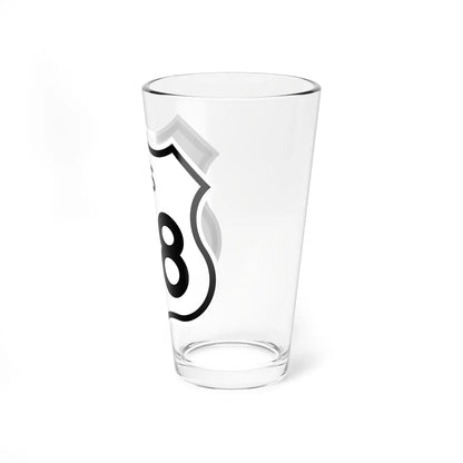 US 48 1961 cutout (California) (Road Sign) Pint Glass 16oz - Go Mug Yourself