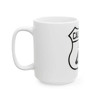 US 48 California 1926 (California) (Road Sign) White Coffee Mug - Go Mug Yourself
