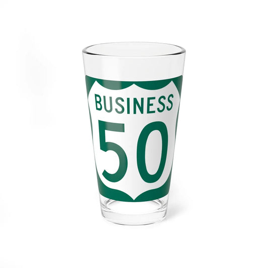US 50 Business MD (Maryland) (Road Sign) Pint Glss 16oz 16oz - Go Mug Yourself