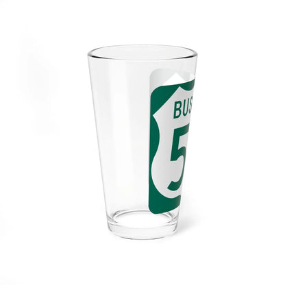 US 50 Business MD (Maryland) (Road Sign) Pint Glss 16oz - Go Mug Yourself