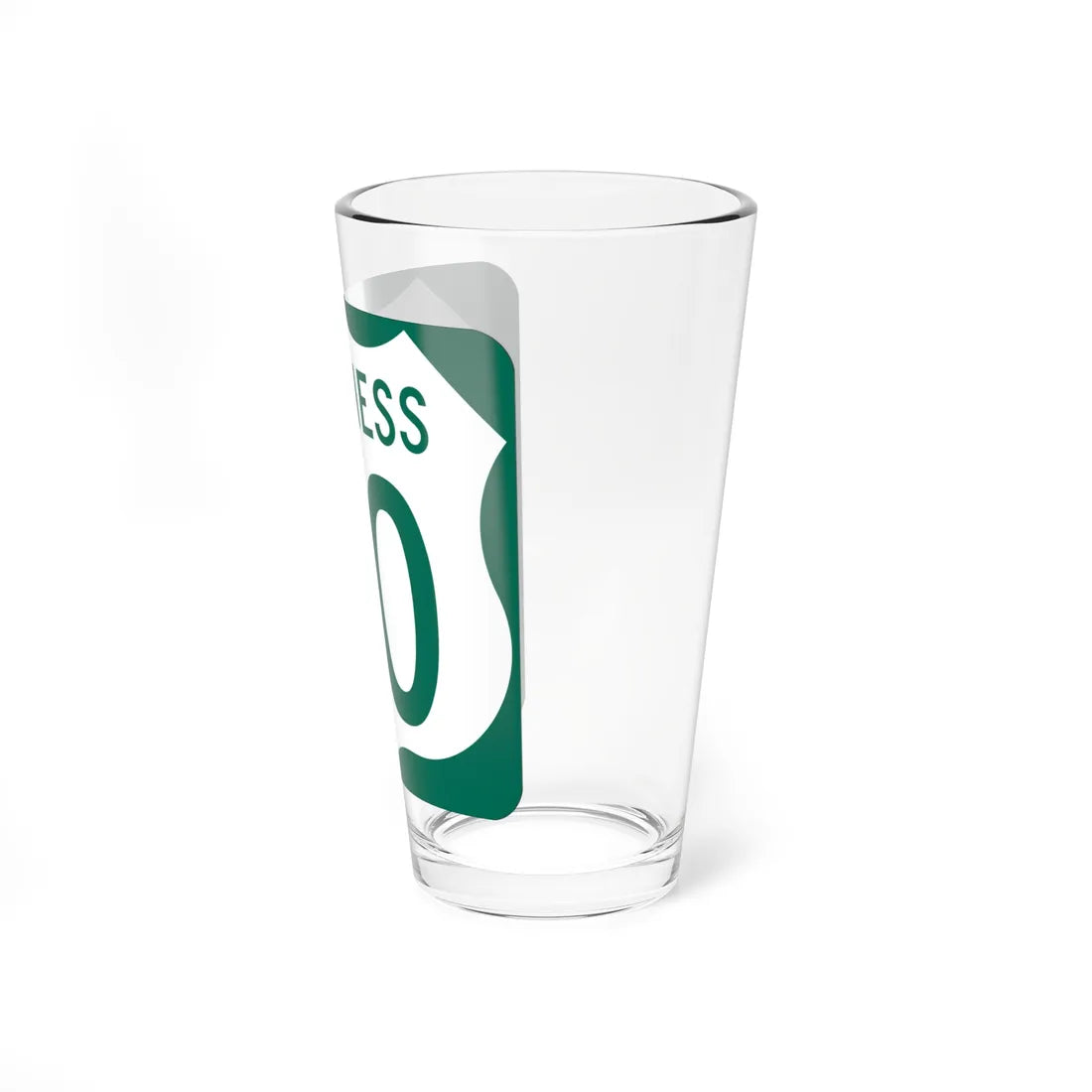 US 50 Business MD (Maryland) (Road Sign) Pint Glss 16oz - Go Mug Yourself