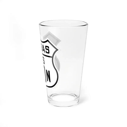 US 50N Kansas 1926 (Kansas) (Road Sign) Pint Glass 16oz - Go Mug Yourself