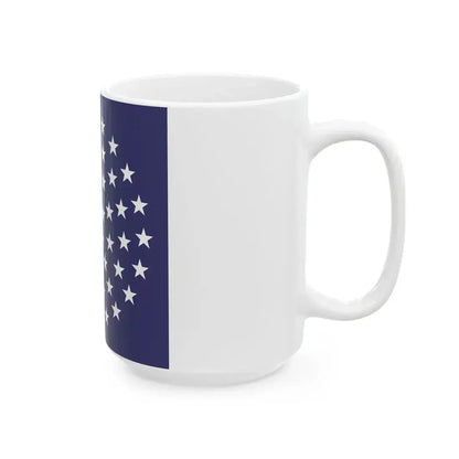 US 51-star alternate union jack (United States) White Coffee Mug - Go Mug Yourself