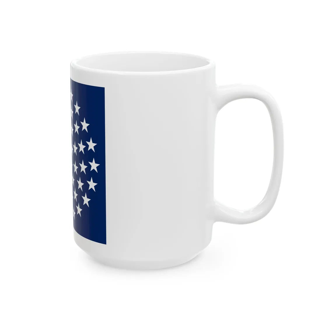 US 51-stars (United States) White Coffee Mug - Go Mug Yourself