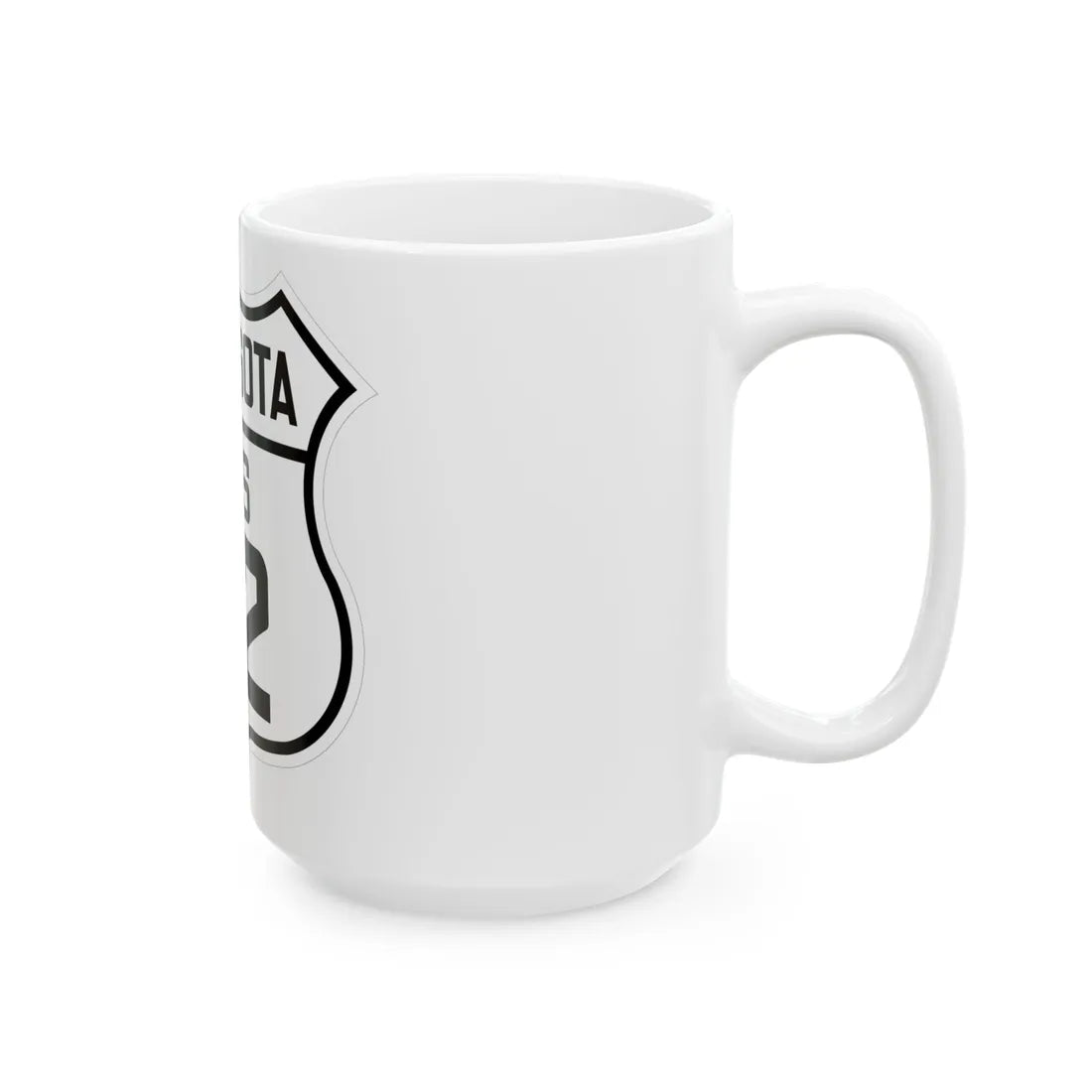 US 52 Minnesota 1926 (Minnesota) (Road Sign) White Coffee Mug - Go Mug Yourself