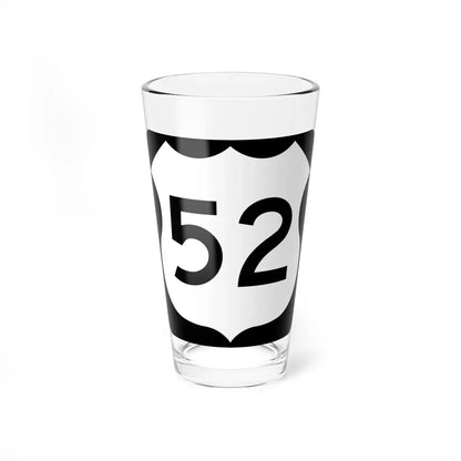 US 52 MN 1961 (Minnesota) (Road Sign) Pint Glass 16oz 16oz - Go Mug Yourself