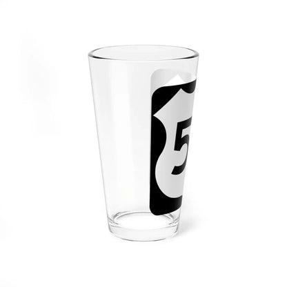 US 53 MN 1961 (Minnesota) (Road Sign) Pint Glass 16oz - Go Mug Yourself