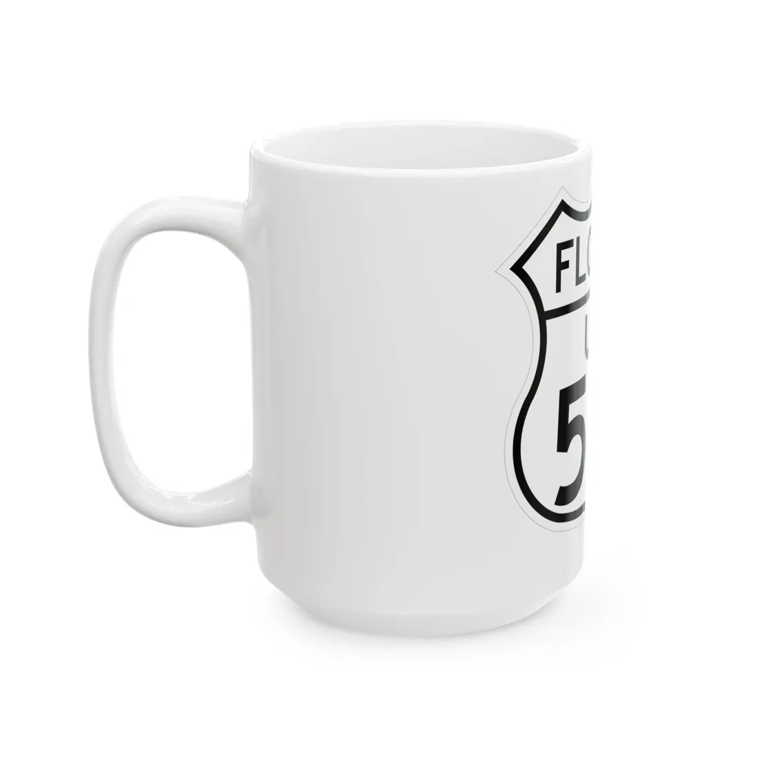 US 541 Florida 1948 (Florida) (Road Sign) White Coffee Mug - Go Mug Yourself