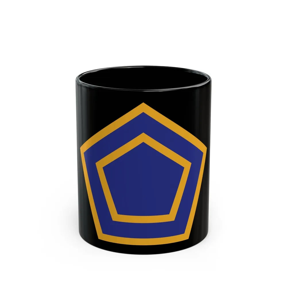 US 55th Infantry Division (U.S. Army) Black Coffee Mug-11oz-Go Mug Yourself