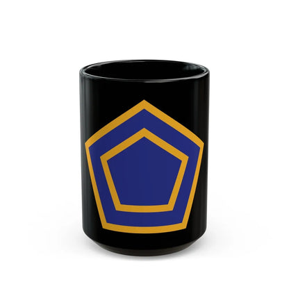 US 55th Infantry Division (U.S. Army) Black Coffee Mug-15oz-Go Mug Yourself