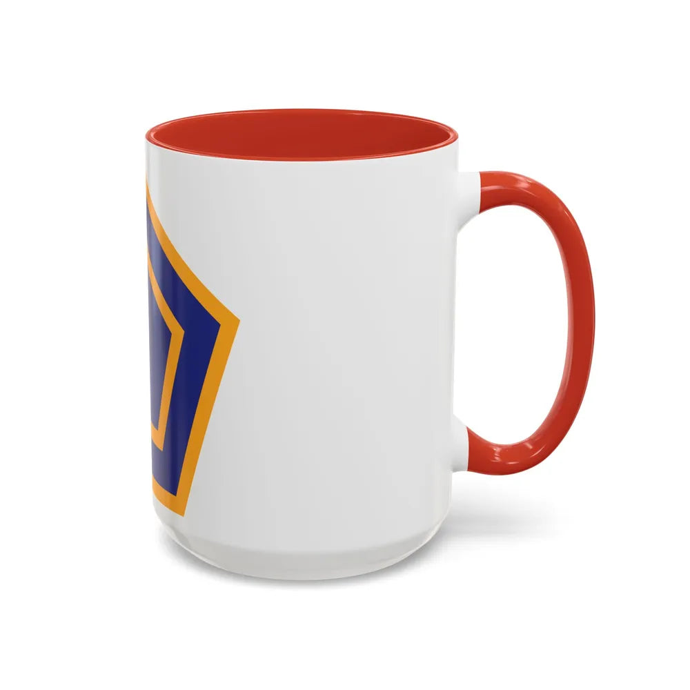 US 55th Infantry Division (U.S. Army) Accent Coffee Mug - Go Mug Yourself