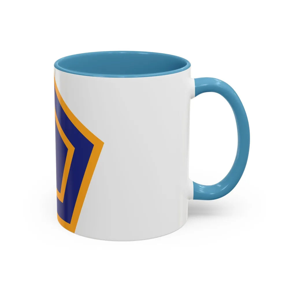 US 55th Infantry Division (U.S. Army) Accent Coffee Mug - Go Mug Yourself