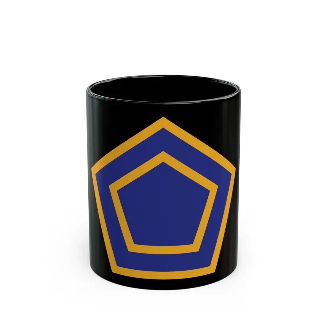 US 55th Infantry Division (U.S. Army) Black Coffee Mug 11oz - Go Mug Yourself