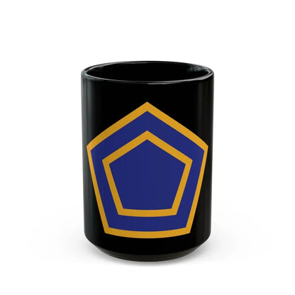 US 55th Infantry Division (U.S. Army) Black Coffee Mug 15oz - Go Mug Yourself