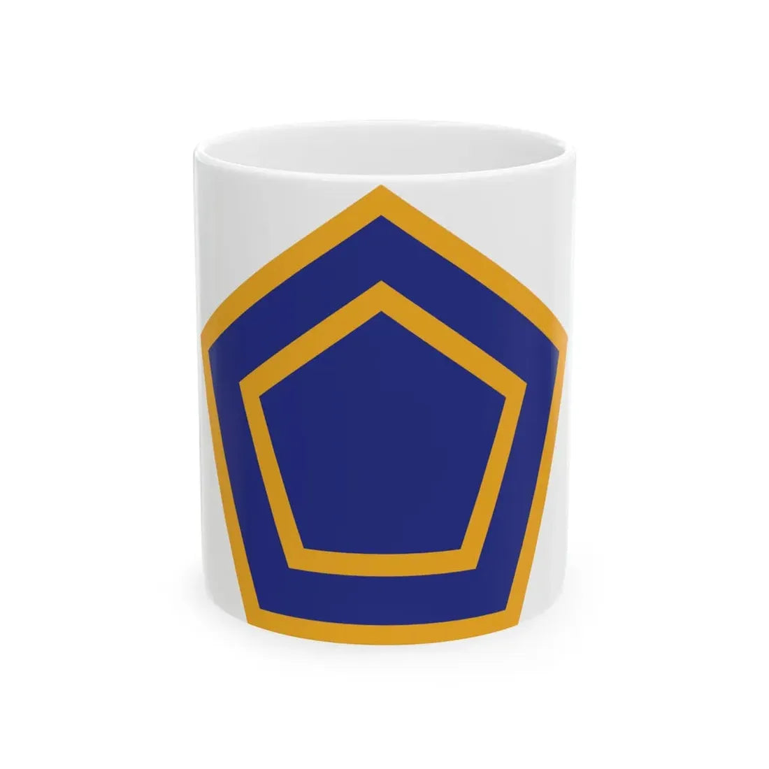 US 55th Infantry Division (U.S. Army) White Coffee Mug 11oz - Go Mug Yourself