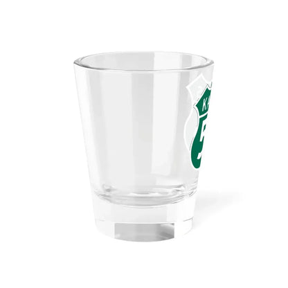 US 56 Kansas 1962 (Kansas) (Road Sign) Shot Glass 1.5oz - Go Mug Yourself
