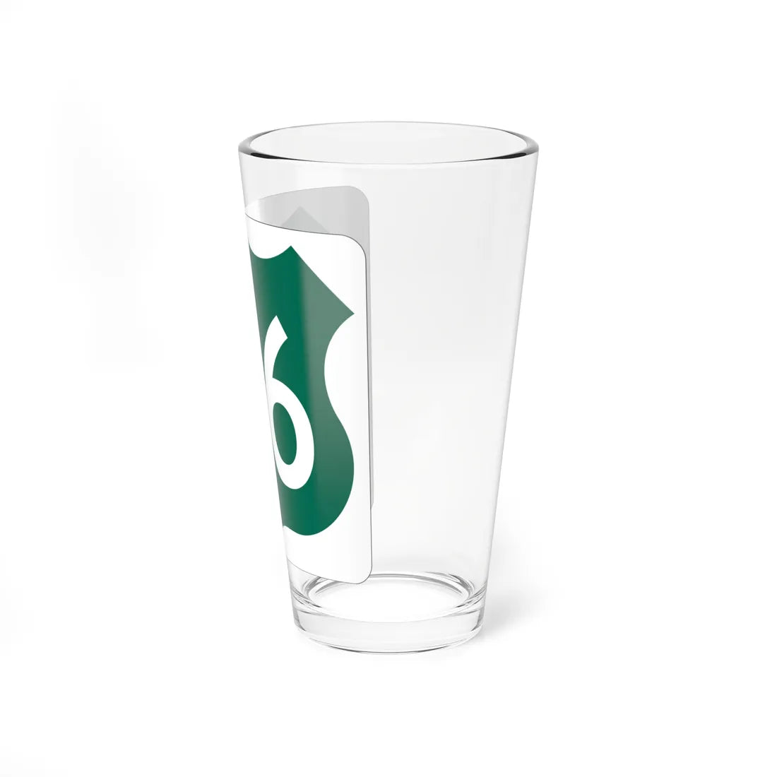 US 56 KS 1948 (Kansas) (Road Sign) Pint Glss 16oz - Go Mug Yourself