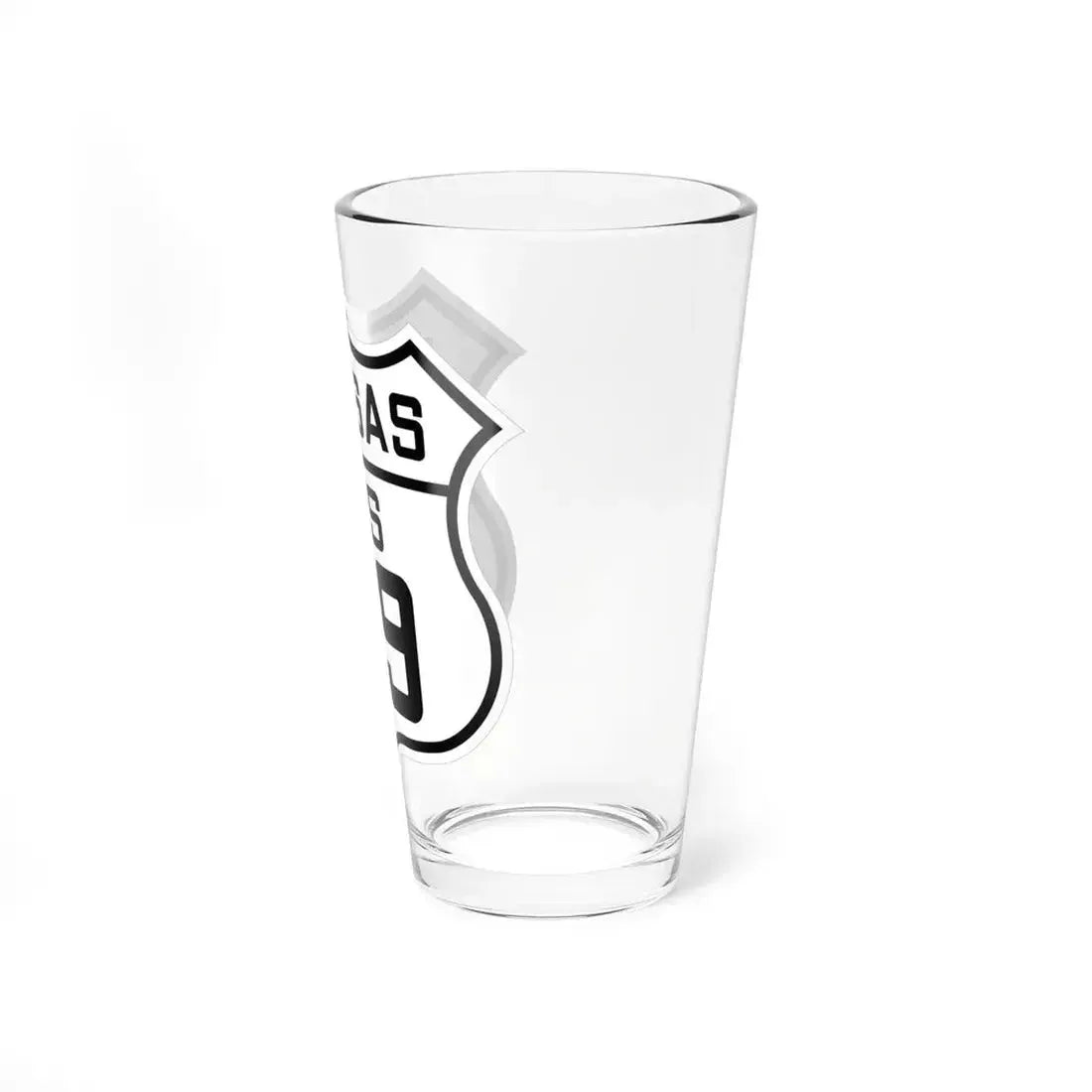 US 59 Kansas 1926 (Kansas) (Road Sign) Pint Glass 16oz - Go Mug Yourself