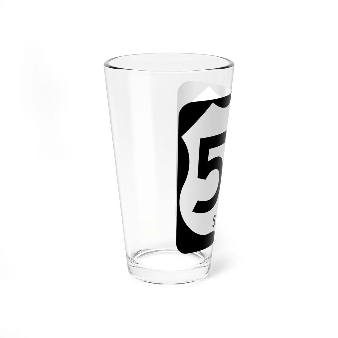 US 59-S (Texas) (Road Sign) Pint Glass 16oz - Go Mug Yourself