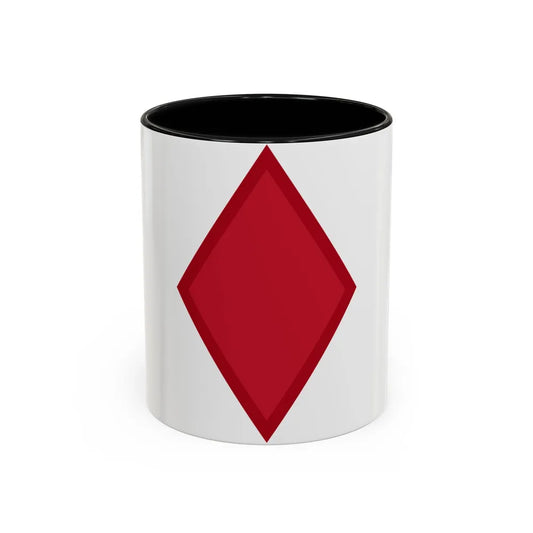 US 5th Infantry Division (U.S. Army) Accent Coffee Mug 11oz Black - Go Mug Yourself