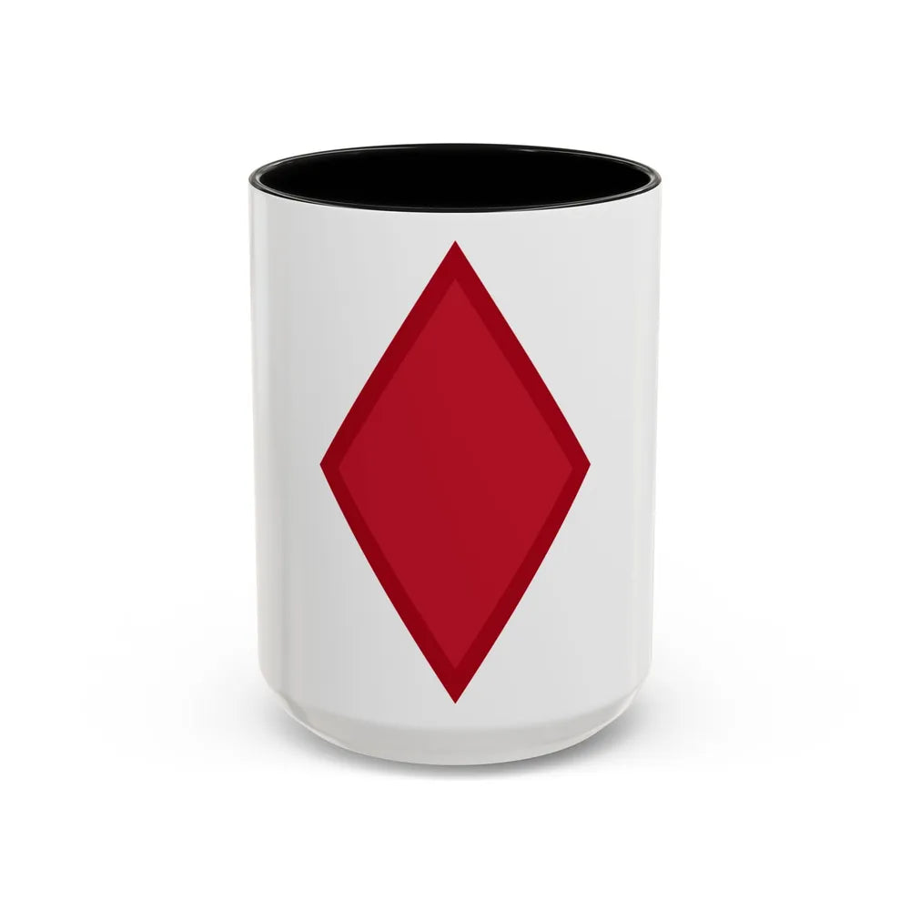 US 5th Infantry Division (U.S. Army) Accent Coffee Mug 15oz Black - Go Mug Yourself