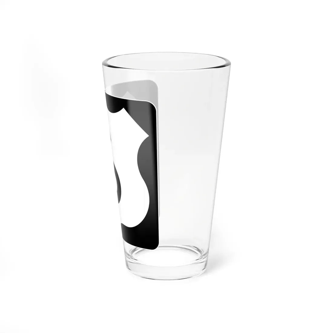 US 6 IA (Iowa) (Road Sign) Pint Glass 16oz - Go Mug Yourself