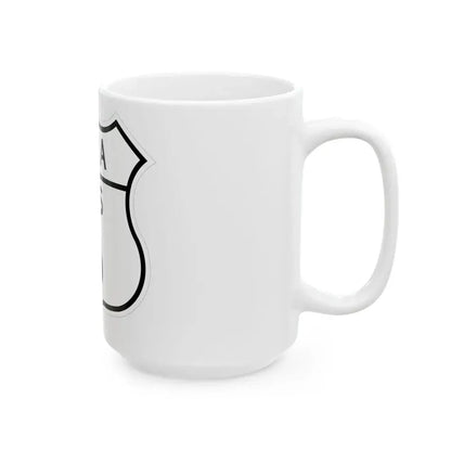 US 6 Iowa 1948 (Iowa) (Road Sign) White Coffee Mug - Go Mug Yourself