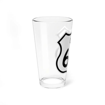 US 60 1961 cutout (California) (Road Sign) Pint Glass 16oz - Go Mug Yourself