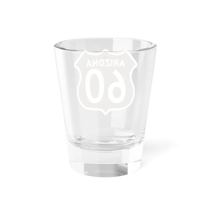 US 60 Arizona 1956 East (Arizona) (Road Sign) Shot Glass 1.5oz - Go Mug Yourself