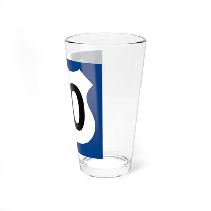 US 60 AZ 1960 west (Arizona) (Road Sign) Pint Glass 16oz - Go Mug Yourself