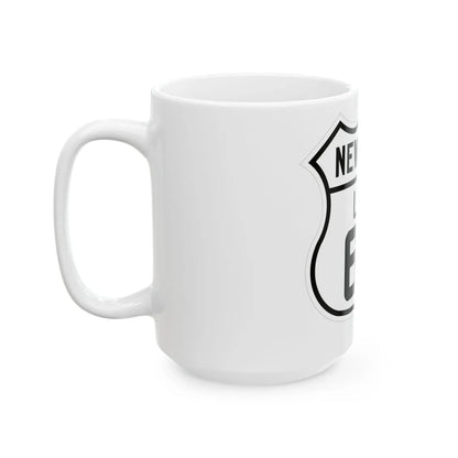 US 62 New York 1926 (New York) (Road Sign) White Coffee Mug - Go Mug Yourself