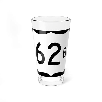 US 62B (Arkansas) (Road Sign) Pint Glss 16oz 16oz - Go Mug Yourself