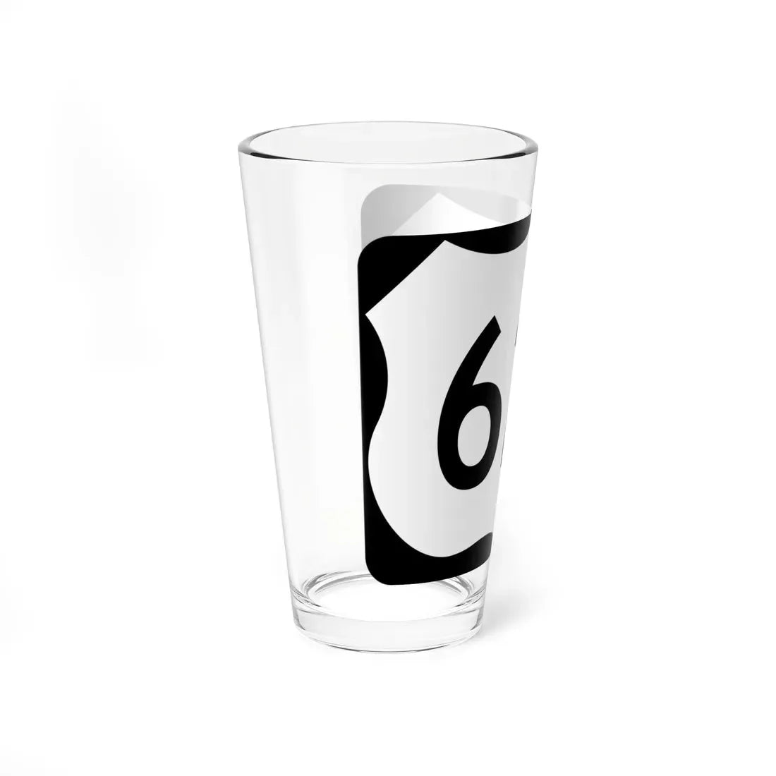 US 62C (Arkansas) (Road Sign) Pint Glass 16oz - Go Mug Yourself