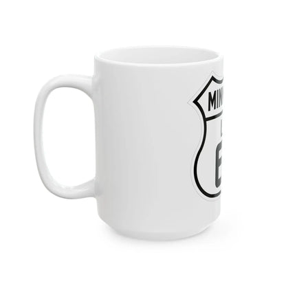 US 63 Minnesota 1926 (Minnesota) (Road Sign) White Coffee Mug - Go Mug Yourself
